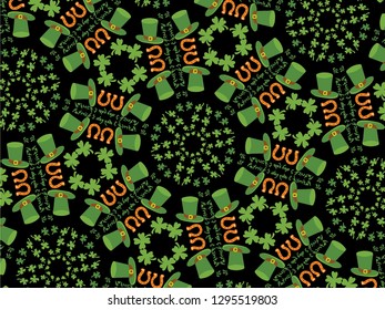 St.Patrick's Day Pattern Vector.