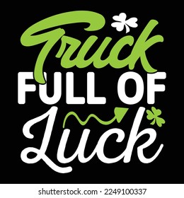 Diseño de camisetas de St.patrick's Day Svg, archivo vectorial.