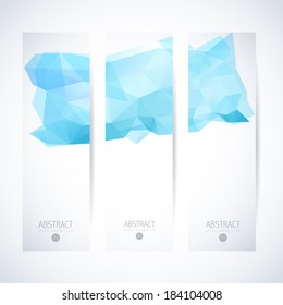 straight banner vector series where you can choose what fits excellent your project with triangles straight water prescription partnership colourful abstraction scene technique heap multicolor right g