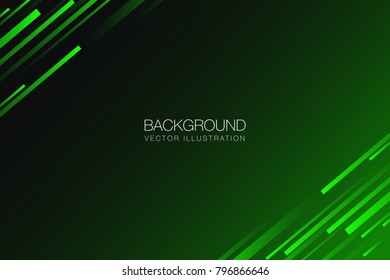 Straight color Light lines abstract vector background