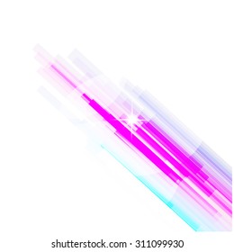 Straight Crystal for abstract background