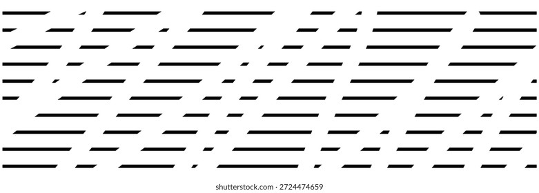 Gerader Strich. Design der Stiftränder, Unterstrichensymbole, Punktmustersymbol, Abschnittsstreifenelemente, Unterstrichensammlung für Stifte