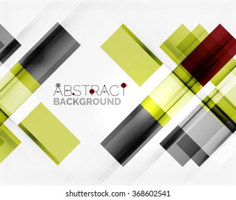 Straight glossy geometric design lines