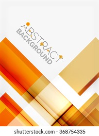 Straight glossy geometric design lines