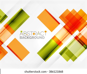 Straight glossy geometric design lines