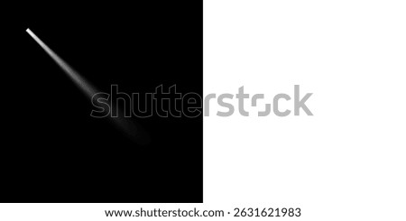 Straight Light Ray PNG Transparent Vertical Glow Beam for Modern Backgrounds and Visual FX