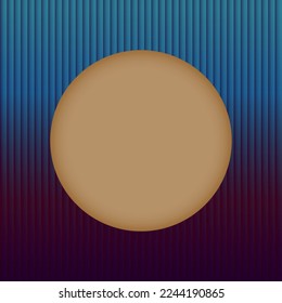 straight line curtain design card.