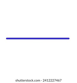 Straight Line Icon. Straight Element
