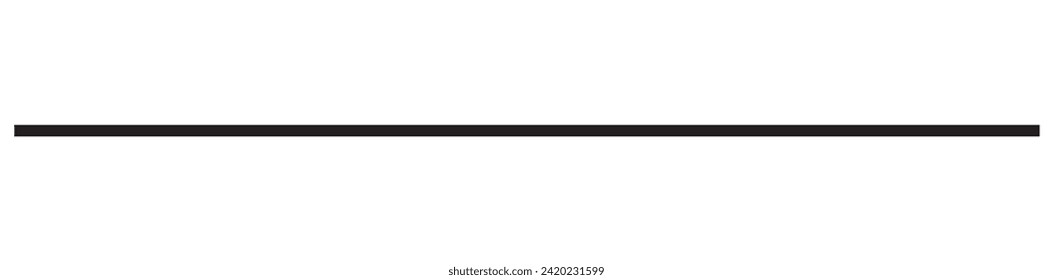 Straight line, stripe series from thin to thin