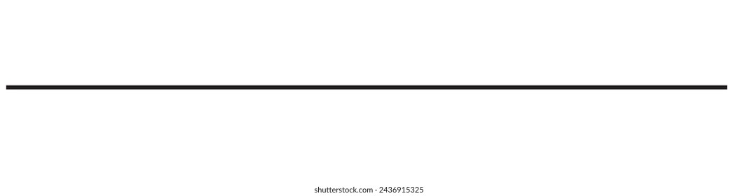 Straight line, stripe series from thin to thick