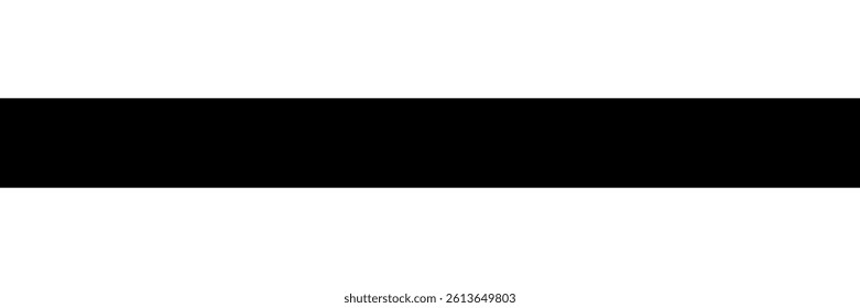 Straight line, stripe series from thin to thick
