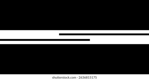 Straight line, stripe series from thin to thick
