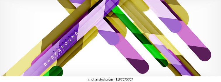 Straight lines abstract vector background, trendy abstract layout template for business or technology presentation or web brochure cover, wallpaper.