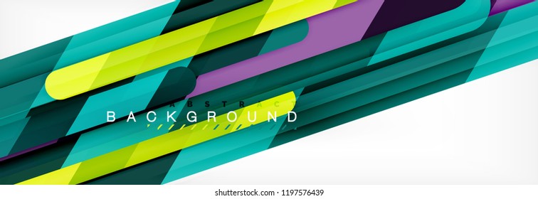 Straight lines abstract vector background, trendy abstract layout template for business or technology presentation or web brochure cover, wallpaper.