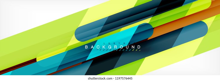 Straight lines abstract vector background, trendy abstract layout template for business or technology presentation or web brochure cover, wallpaper.