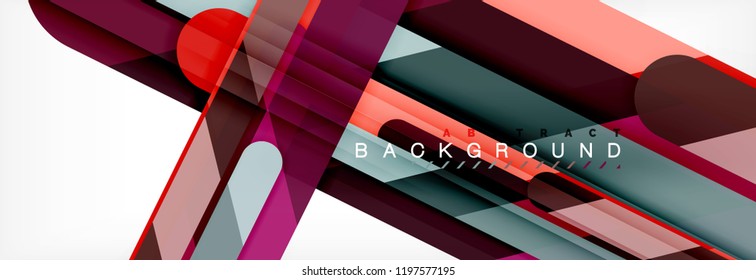 Straight lines abstract vector background, trendy abstract layout template for business or technology presentation or web brochure cover, wallpaper.