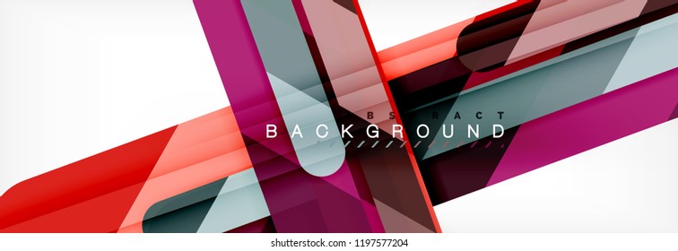 Straight lines abstract vector background, trendy abstract layout template for business or technology presentation or web brochure cover, wallpaper.