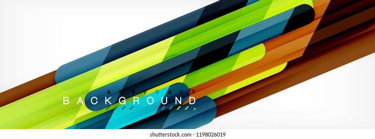 Straight lines abstract vector background, trendy abstract layout template for business or technology presentation or web brochure cover, wallpaper.