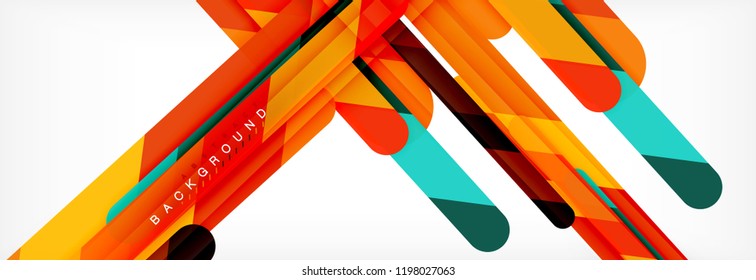 Straight lines abstract vector background, trendy abstract layout template for business or technology presentation or web brochure cover, wallpaper.