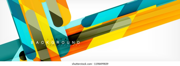 Straight lines abstract vector background, trendy abstract layout template for business or technology presentation or web brochure cover, wallpaper.