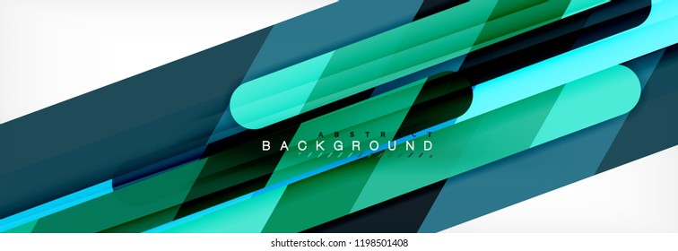 Direkte Linien abstrakter Vektorhintergrund, trendige abstrakte Layoutvorlage für Geschäfts- oder Technologiepräsentationen oder Webbroschüre, Bildschirmhintergrund.