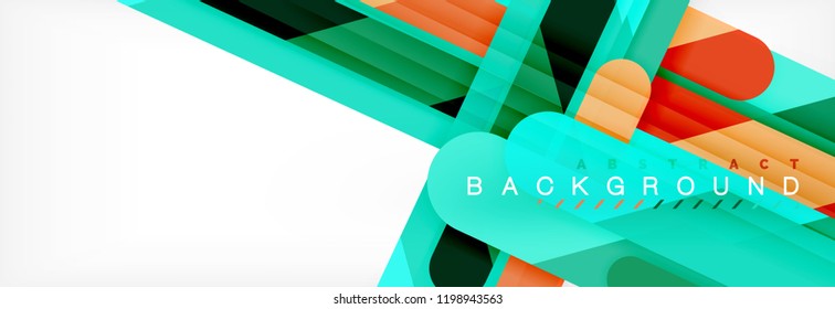 Straight lines abstract vector background, trendy abstract layout template for business or technology presentation or web brochure cover, wallpaper.