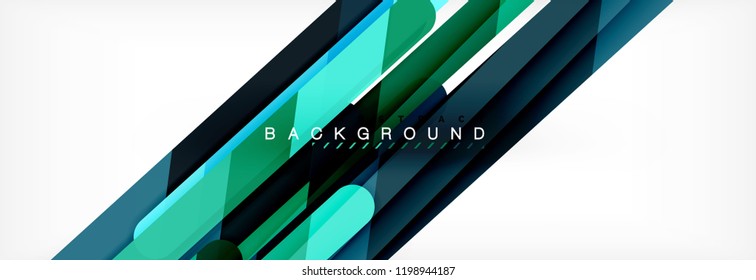 Straight lines abstract vector background, trendy abstract layout template for business or technology presentation or web brochure cover, wallpaper.