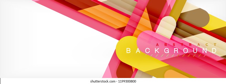 Straight lines abstract vector background, trendy abstract layout template for business or technology presentation or web brochure cover, wallpaper.