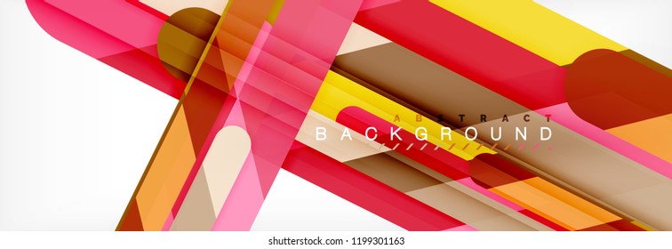 Straight lines abstract vector background, trendy abstract layout template for business or technology presentation or web brochure cover, wallpaper.