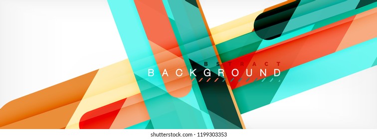 Straight lines abstract vector background, trendy abstract layout template for business or technology presentation or web brochure cover, wallpaper.