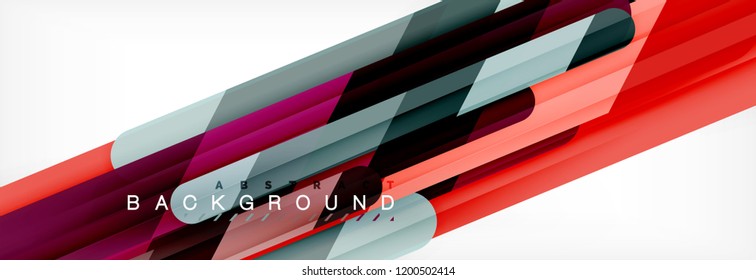 Straight lines abstract vector background, trendy abstract layout template for business or technology presentation or web brochure cover, wallpaper.