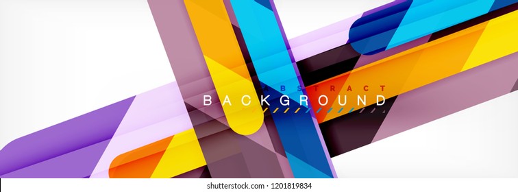 Straight lines abstract vector background, trendy abstract layout template for business or technology presentation or web brochure cover, wallpaper.