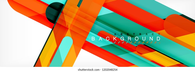 Straight lines abstract vector background, trendy abstract layout template for business or technology presentation or web brochure cover, wallpaper.