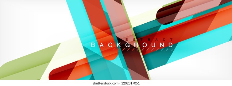 Straight lines abstract vector background, trendy abstract layout template for business or technology presentation or web brochure cover, wallpaper.