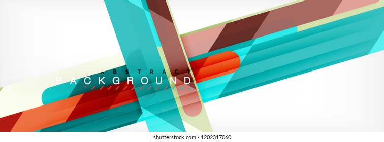 Straight lines abstract vector background, trendy abstract layout template for business or technology presentation or web brochure cover, wallpaper.