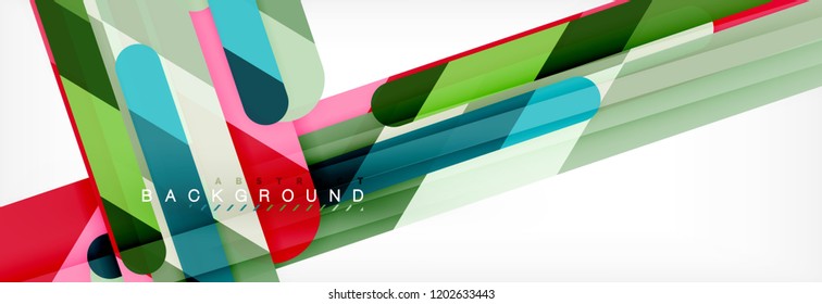 Straight lines abstract vector background, trendy abstract layout template for business or technology presentation or web brochure cover, wallpaper.