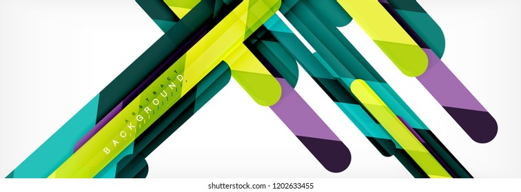 Straight lines abstract vector background, trendy abstract layout template for business or technology presentation or web brochure cover, wallpaper.
