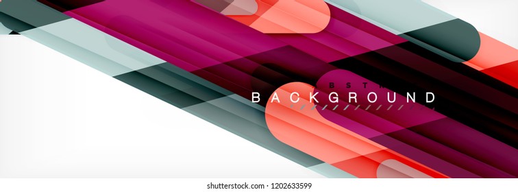 Líneas rectas fondo vectorial abstracto, plantilla de diseño abstracto de moda para presentación de negocios o tecnología o portada de folletos web, fondo de pantalla.