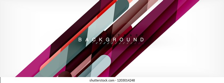 Straight lines abstract vector background, trendy abstract layout template for business or technology presentation or web brochure cover, wallpaper.