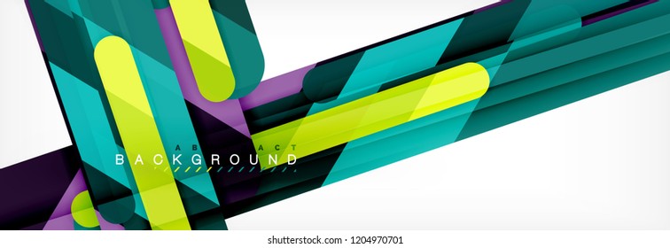 Straight lines abstract vector background, trendy abstract layout template for business or technology presentation or web brochure cover, wallpaper.