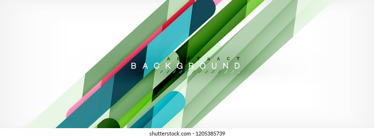 Straight lines abstract vector background, trendy abstract layout template for business or technology presentation or web brochure cover, wallpaper.