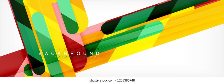 Straight lines abstract vector background, trendy abstract layout template for business or technology presentation or web brochure cover, wallpaper.