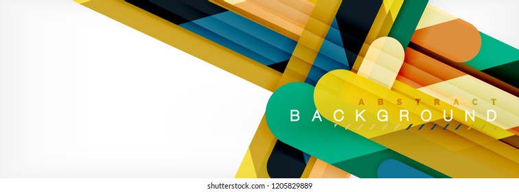 Straight lines abstract vector background, trendy abstract layout template for business or technology presentation or web brochure cover, wallpaper.