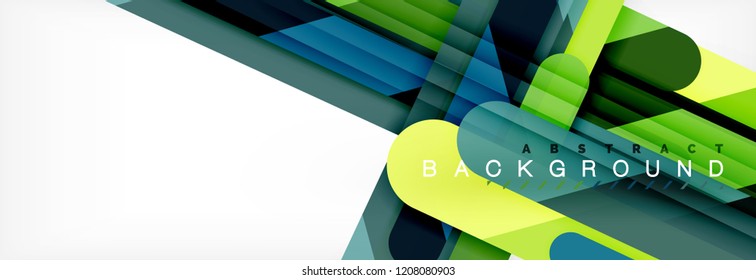 Straight lines abstract vector background, trendy abstract layout template for business or technology presentation or web brochure cover, wallpaper.