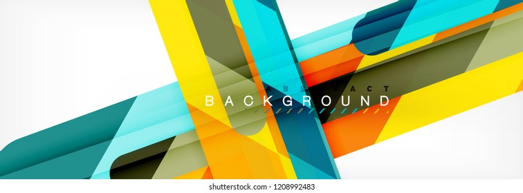 Straight lines abstract vector background, trendy abstract layout template for business or technology presentation or web brochure cover, wallpaper.