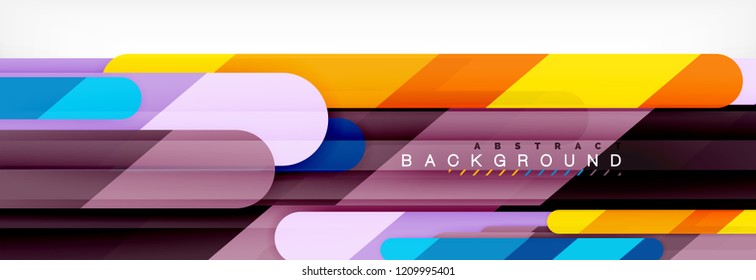 Líneas rectas fondo vectorial abstracto, plantilla de diseño abstracto de moda para presentación de negocios o tecnología o portada de folletos web, fondo de pantalla.