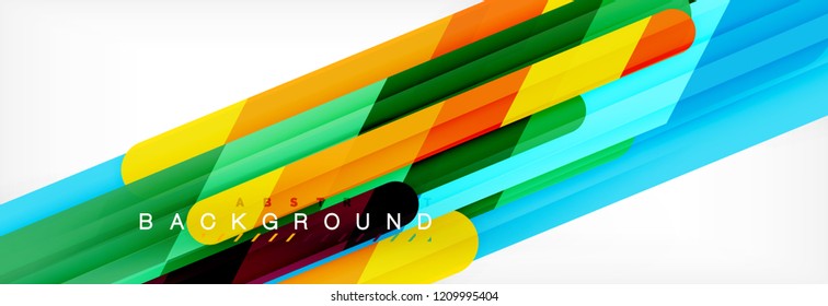 Straight lines abstract vector background, trendy abstract layout template for business or technology presentation or web brochure cover, wallpaper.