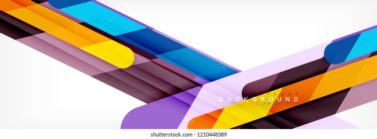 Straight lines abstract vector background, trendy abstract layout template for business or technology presentation or web brochure cover, wallpaper.