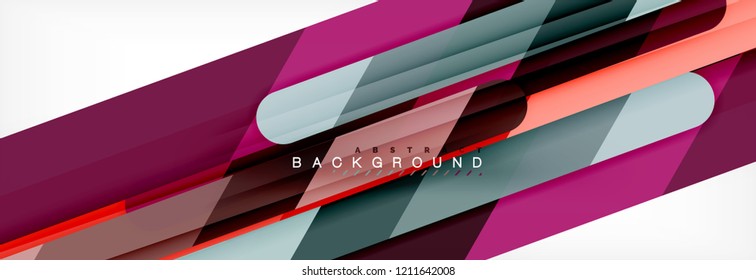 Straight lines abstract vector background, trendy abstract layout template for business or technology presentation or web brochure cover, wallpaper.