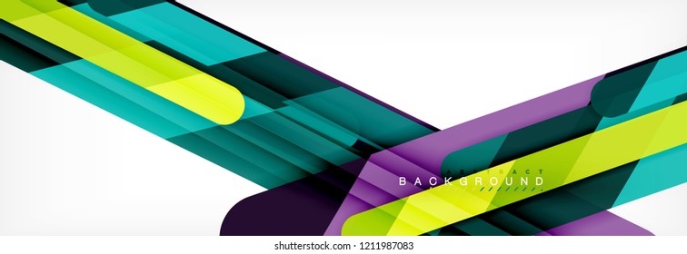 Straight lines abstract vector background, trendy abstract layout template for business or technology presentation or web brochure cover, wallpaper.